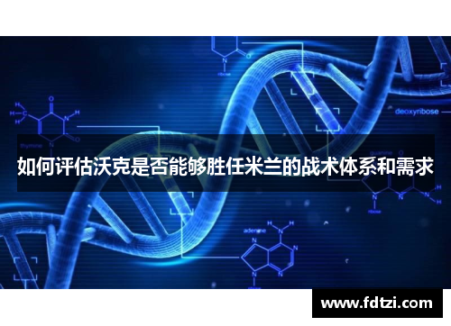如何评估沃克是否能够胜任米兰的战术体系和需求